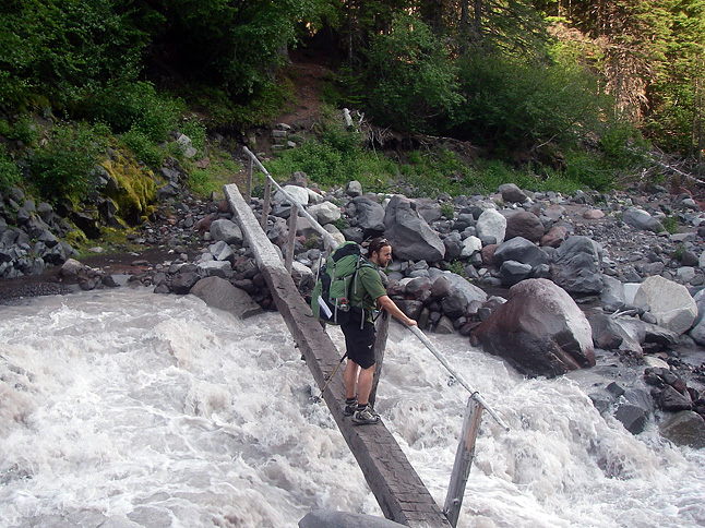 Although the rivers can be very swift, there are many bridges that make crossing water easy.