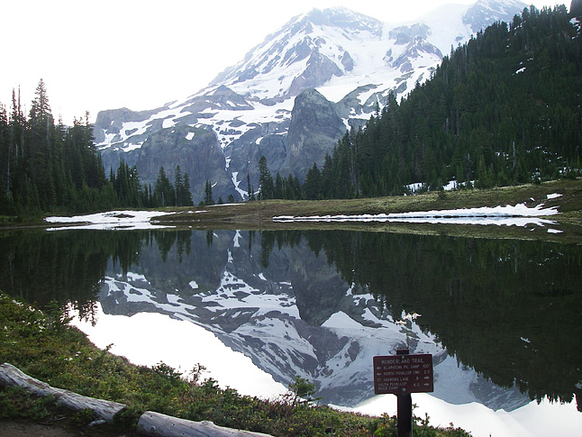 Reflection Lake is one of the most iconic spots on the Wonderland Trail