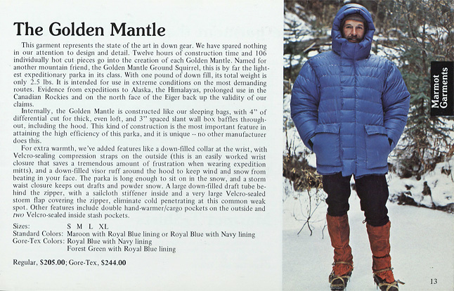 Catalog 1977 Golden Mantle