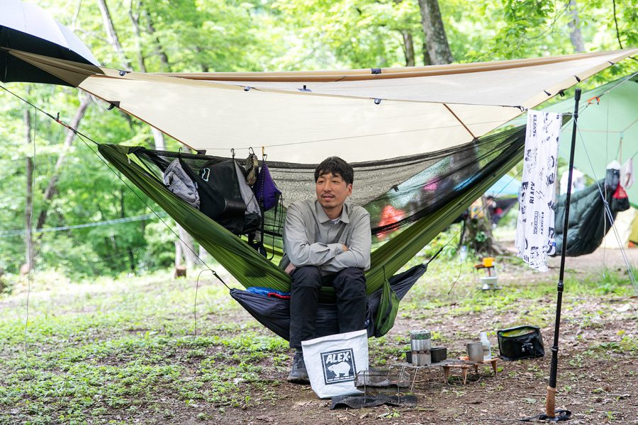 jindaiji mountain works PB hammock 新カラー - テント