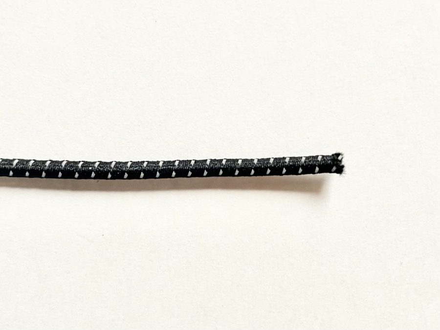 リフレクティブ・バンジーコード 2.5mm (ブラック)