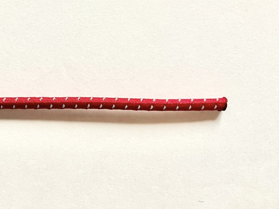 リフレクティブ・バンジーコード 2.5mm (スカーレット)