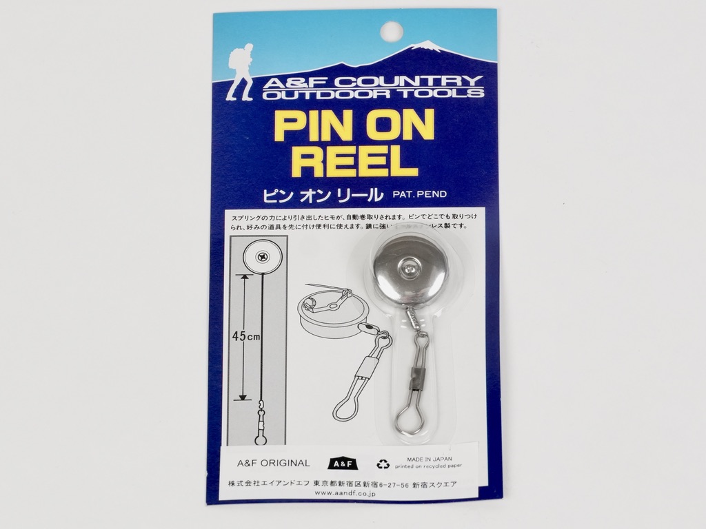 エイアンドエフ | PIN ON REEL (ピンオンリール)