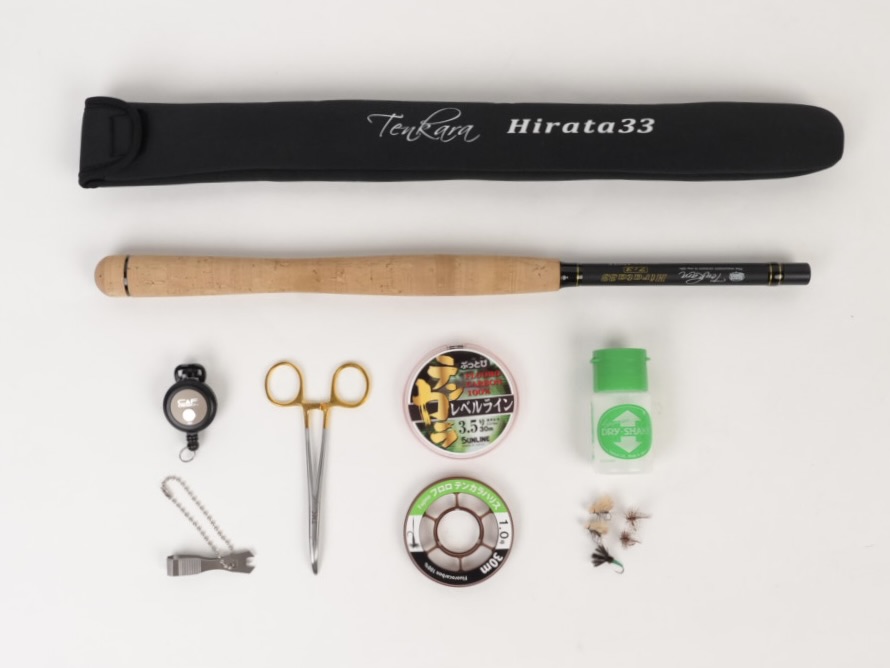 TRAILS | テンカラ釣り スターターセット（AXISCO HIRATA 33）